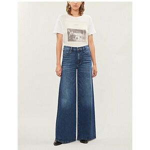 MOTHER The Undercover Wide Leg Jeans In the Sip